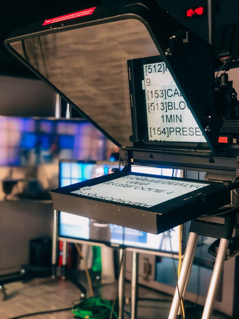 using powerpoint as a teleprompter